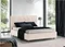 Image Кровать Confort Seul Modern 140x200см Velluto 02 Beige/Walnut