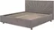Image Кровать Confort Sunny Modern 160x200 Velluto 15 Silver/Walnut