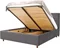 Image Кровать Confort Maria Modern 160x200 Glow 19 Anthracite/Walnut