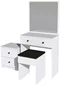 Image Туалетный столик Mirage Meble Nice White
