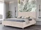 Image Кровать Confort Sunny Modern 160x200cм Velluto 02 Beige/Walnut