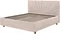 Image Кровать Confort Sunny Modern 160x200cм Velluto 02 Beige/Walnut