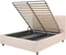 Image Кровать Confort Stenli Modern 160x200см Velluto 02 Beige/Walnut