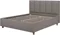 Image Кровать Confort Stenli Modern 160x200 Velluto 15 Silver/Walnut