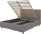 Image Кровать Confort Stenli Modern 160x200 Velluto 15 Silver/Walnut