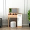 Image Туалетный столик Mirage Meble Inci Atlantic Pine/White