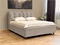 Image Кровать Confort Adele Modern 160x200 Glow 04 Stone/Walnut