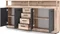 Image Тумба Mebel Elite Blago 190cm Untreated Oak/Black