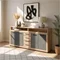 Image Тумба Mebel Elite Blago 190cm Untreated Oak/Black