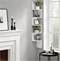 Image Стеллаж угловой Vasagle LBC20WT White