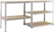 Image Стеллаж Funfit 4776 205x120x45cm Silver