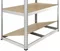 Image Стеллаж Funfit 4776 205x120x45cm Silver