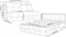 Image Canapea Charmbed Michigan 1.4m Mono 02 (Beige)