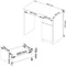 Image Birou de calculator Akord Piksel 90см Right White