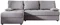 Image Диван угловой Space Meble Mos L Itaka 50, Gray Light