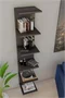 Image Стеллаж навесной Bofigo 6 полок Anthracite