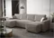 Image Canapea în formă de U Space Meble Ambro U Poso 100, Light Grey