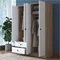 Image Dulap Mirage Meble BA108 S 4D2S Walnut/White