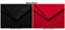 Image Canapea colț Space Meble Hewlet Bis Mikrofaza 15/Mikrofaza 22, Black/Red