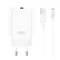 Image Încărcător XO CE33 + cablu Lightning, White