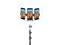 Image Кольцевая лампа Cellularline Selfie Ring Trio Universal 13", Black