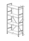 Image Raft Nex Loft 1100x600x240mm Anthracite/ Anthracite