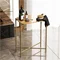 Image Măsuță de cafea Mirage Meble Shb-003-A, Natural/Gold