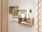 Image Полка Bratex Trio 005, Wotan Oak/White