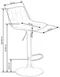 Image Scaun de bar Halmar H95 Beige/Black