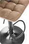 Image Scaun de bar Halmar H95 Beige/Black
