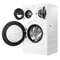 Image Mașină de spălat Candy MQD 410CBL9-S White