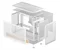 Image Корпус DEEPCOOL CH260 WOOD WH, White