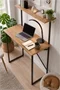 Image Masa de birou Bofigo Atay, Pine/Black