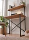 Image Masa de birou Bofigo Atay, Pine/Black