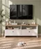 Image Тумба РТВ Bofigo 120x50x30см Santorini Sapphire Oak/White