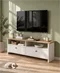 Image Тумба РТВ Bofigo 120x50x30см Santorini Sapphire Oak/White