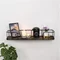 Image Полка Mirage Meble Syringa Dark Walnut/Black
