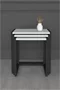 Image Set măsuțe de cafea Bofigo Metal Nesting White/Black
