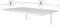 Image Birou Bofigo 45x72cm White