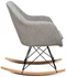 Image Fotoliu balansoar Costway HW66368GR Grey