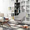Image Fotoliu balansoar Costway HW66368GR Grey