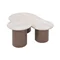 Image Set Masa Cafea Elvira Grey