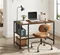 Image Masa de birou Vasagle LWD47X, Rustic Brown/Black