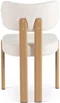 Image Scaun de bucătărie Mebel Elite Grenada Boucle, Oak/Cream