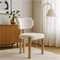 Image Scaun de bucătărie Mebel Elite Grenada Boucle, Oak/Cream