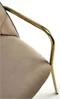 Image Стул для кухни Halmar K500, Beige/Black/Gold