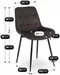 Image Scaun de bucătărie Mebel Elite Chris, Brown/Black