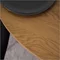 Image Стол для кухни Mebel Elite Lauren 80, Golden Oak/Black