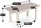 Image Стол для кухни Mebel Elite Skubi 120/160, Cashmere