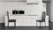Image Комплект стульев для кухни Modern Home DC855-4, Grey/Black